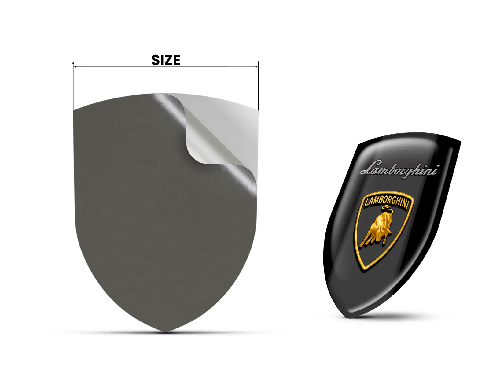 Lamborghini Impresión Parachoques Deporte Lujo Profesional